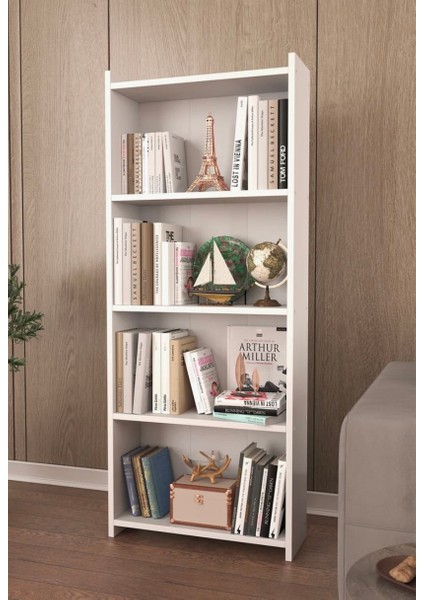 Zen 4 Raflı Kitaplık %100 Mdf fiyatları
