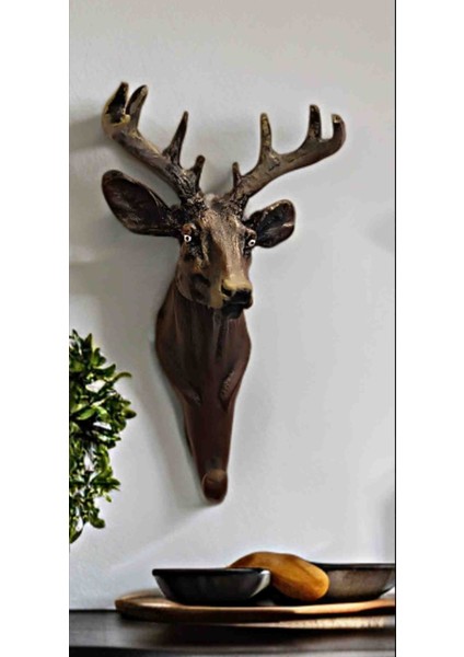 Ala Geyik Duvar Dekoru ve Askılık