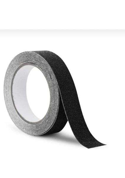 Merdiven Zemin Yapışkanlı Kaydırmaz Bant Siyah 2.5 cm 5 Metre indirimleri