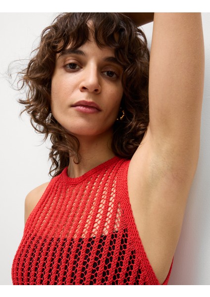 Dokulu Midi Örme Elbise fiyatları