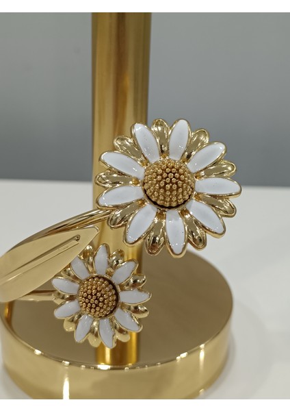 Papatya Rulo Gold Kağıt Havluluk Peçetelik Kağıt Havlu Standı Gold