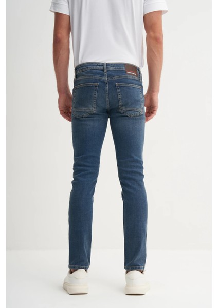 Caz 03505 Harden Denim Dar Kesim Erkek Kot Pantolon Mavi modelleri