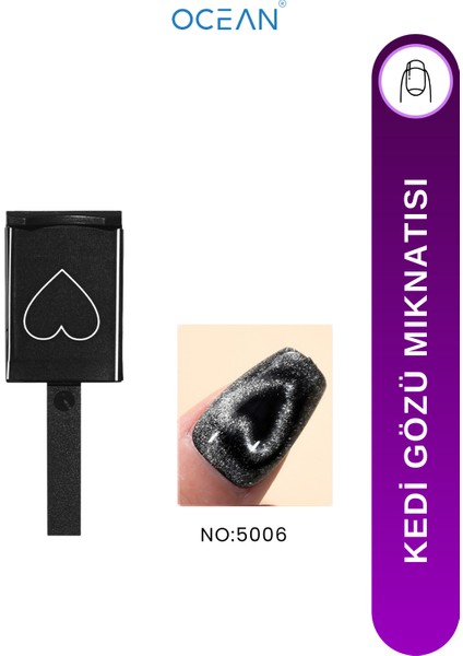 Kedi Gözü Mıknatıs, Cat Eye Oje Dizayn Magneti