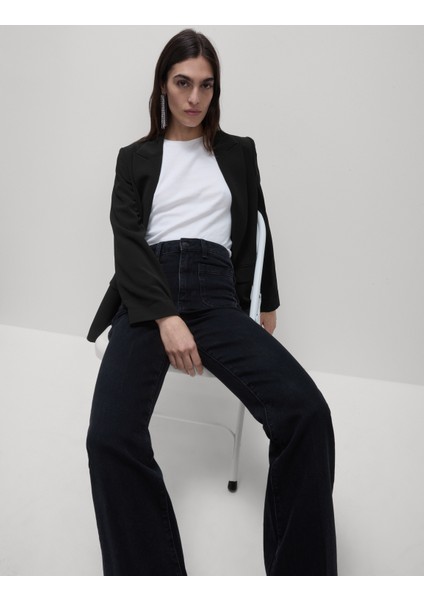 Relaxed Fit Blazer Ceket