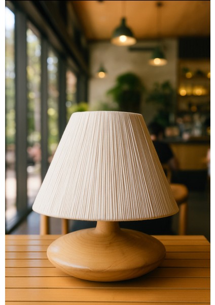 Ahşap Abajur, Ahşap Masa Lambası fiyatları