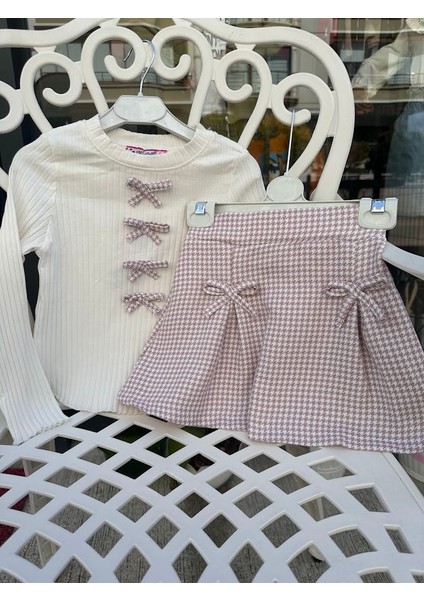 Kız Çocuk Etekli Takım