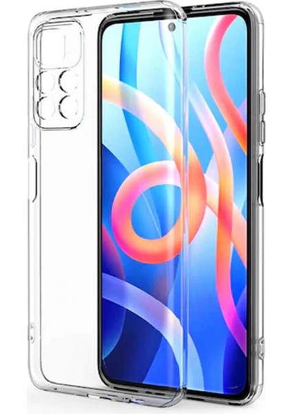 Xiaomi Poco M4 Pro 4g Kılıf Lüx Şeffaf Silikon