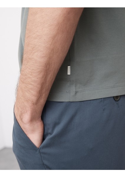 Pure Supima® Slim Fit Premium Pamuklu T‑Shirt indirimleri