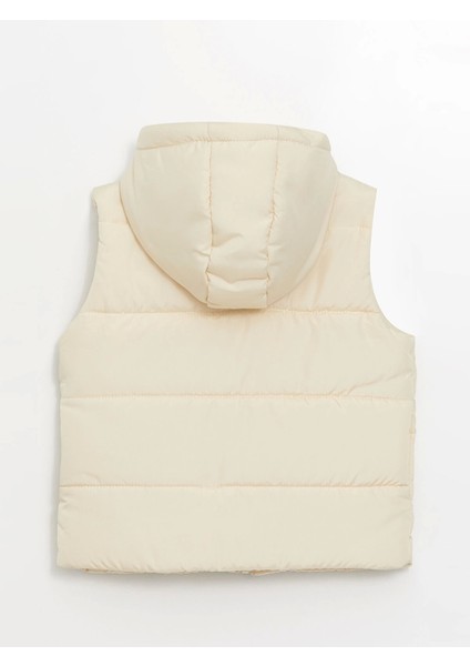 Lcw Kids Bej Kapüşonlu Kız Çocuk Şişme Yelek fiyatları