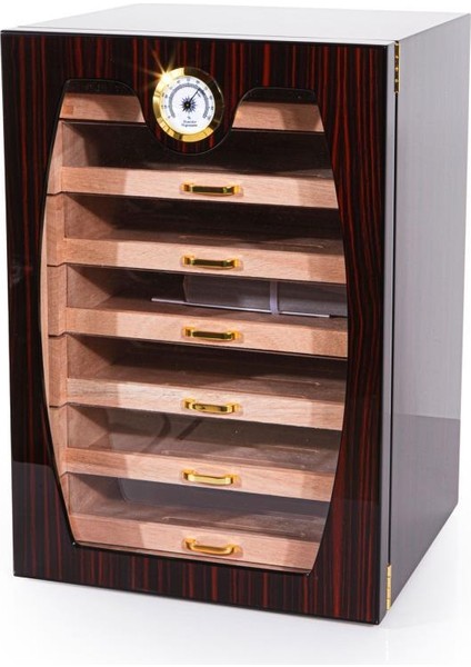 La Rioja 7 Çekmeceli Sedir Humidor Puro Kutusu