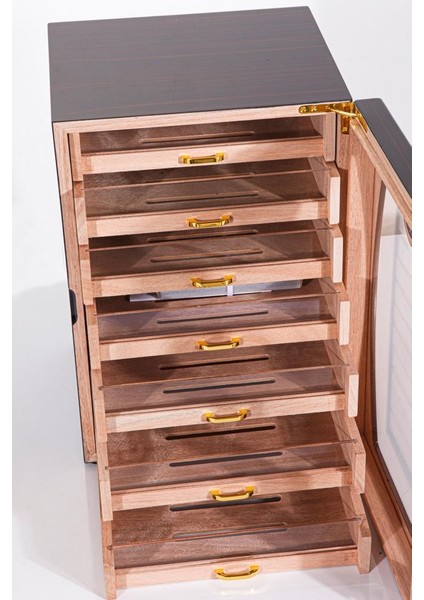 La Rioja 7 Çekmeceli Sedir Humidor Puro Kutusu fırsatları