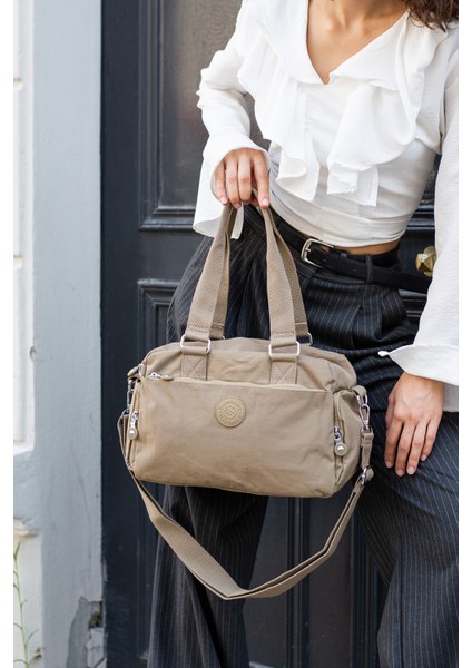 Unisex Krinkle Kumaş Omuz ve Çapraz Çanta fiyatları