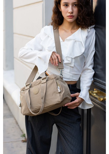 Unisex Krinkle Kumaş Omuz ve Çapraz Çanta modelleri