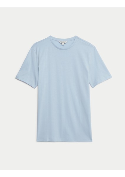 Pure Supima® Slim Fit Premium Pamuklu T‑Shirt