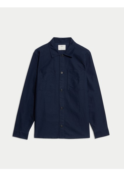 Pamuklu Regular Fit İnce Gömlek indirimleri