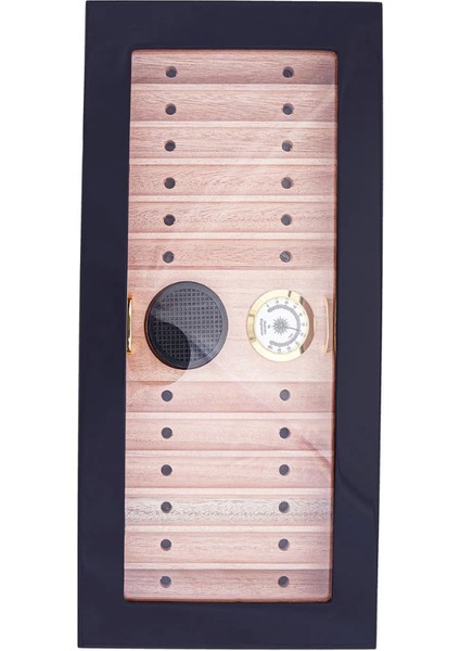 Premiumquality Tocoa Siyah Sedir Humidor Puro Kutusu