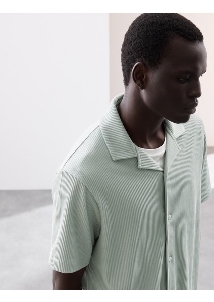 Küba Yaka Fitilli Gömlek fırsatları