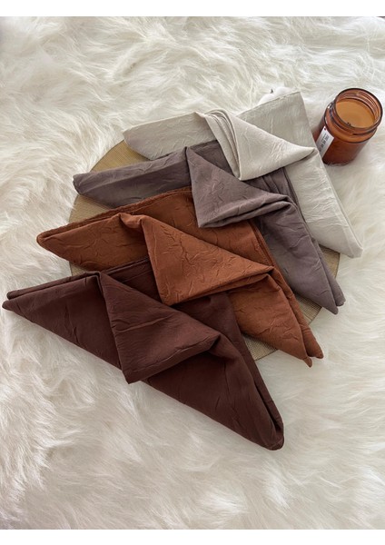 Vavscarfs Bambu Kraş Eşarp Hijab Kraş Eşarp Bej-Vizon-Taba-Kahve fiyatları