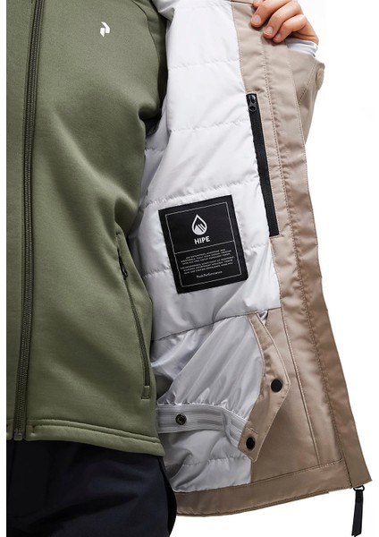 Rider Tech Insulated Kadın Siyah Kayak Ceketi