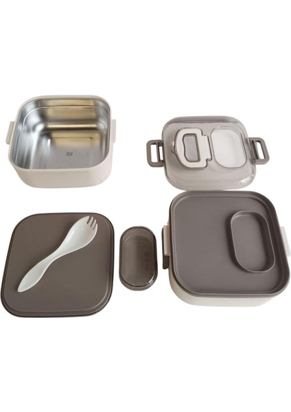 Kids Paslanmaz Çelik Beslenme Kabı 1300 ml Çift Katlı fırsatları