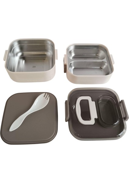 Kids Paslanmaz Çelik Beslenme Kabı 1300 ml Çift Katlı indirimleri