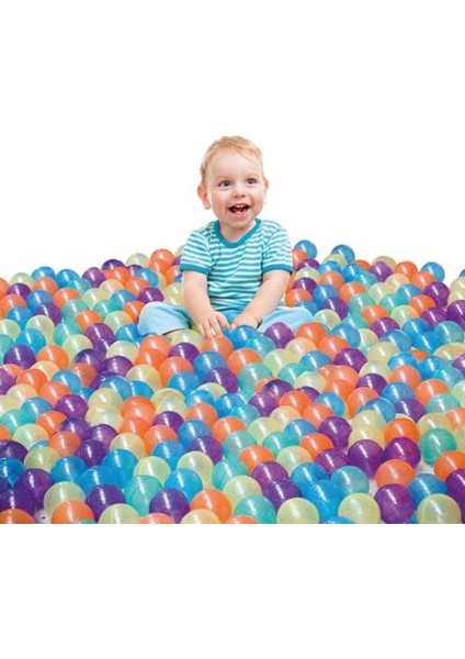 Oyuncak Simli Havuz Topu 7 cm 100 Adet Havuz Topu fırsatları