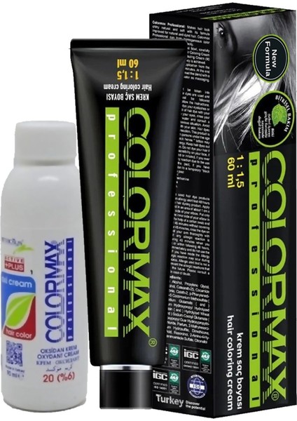 SPS659 Nouveau 2025/03 Koyu Kestane 60 ml 1 Adet Saç Boyası + 1 Adet 90 ml Oksidan Set