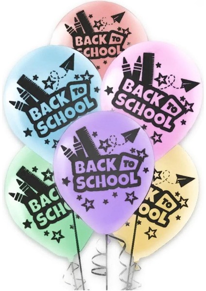 Balon Okulda İlk Günüm-Back tMakaron Çift Tara.6lı