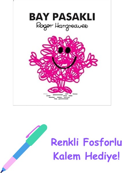 Bay Pasaklı + Renkli Fosforlu Kalem