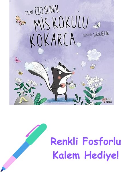 Mis Kokulu Kokarca + Renkli Fosforlu Kalem