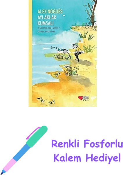 Aylaklar Kumsalı + Renkli Fosforlu Kalem