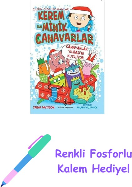 Kerem ile Minik Canavarlar - Canavarlar Yılbaşı'nı Kutluyor + Renkli Fosforlu Kalem