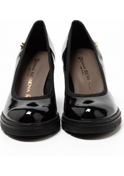 Kadın Topuklu/ Stiletto 483700DS Donna Serena 3700DS Naplak Axel Nero