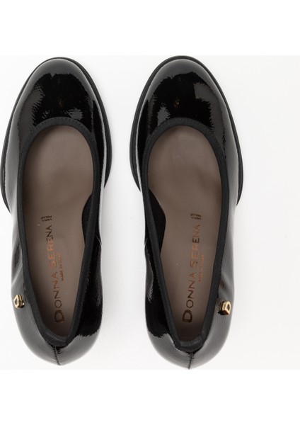 Kadın Topuklu/ Stiletto 483700DS Donna Serena 3700DS Naplak Axel Nero