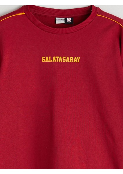 Bisiklet Yaka Galatasaray Baskılı Erkek Çocuk Eşofman Takımı (W5) modelleri