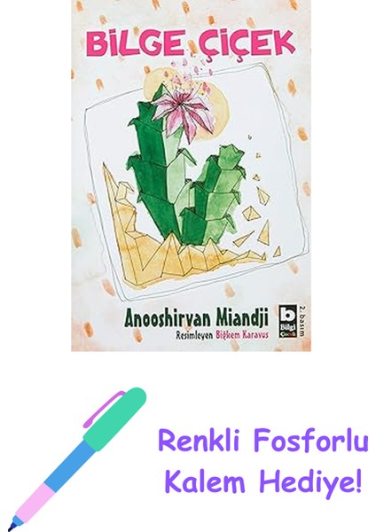 Bilge Çiçek + Renkli Fosforlu Kalem