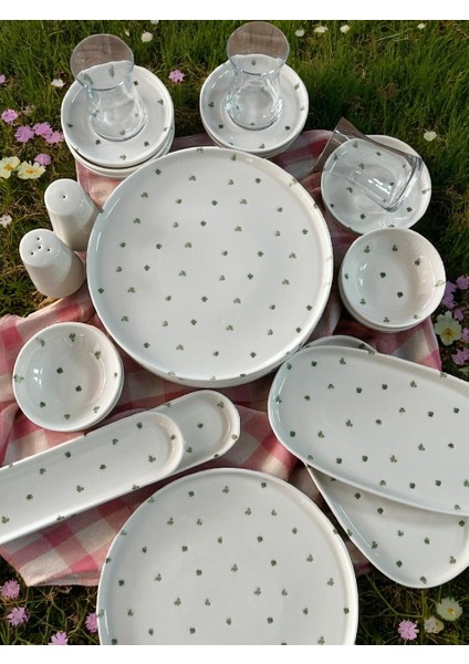 Clover Kahvaltı Takımı 6 Kişilik 28 Parça