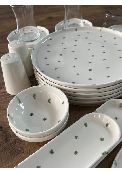 Clover Kahvaltı Takımı 6 Kişilik 28 Parça modelleri