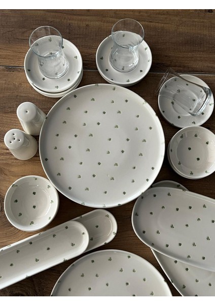 Clover Kahvaltı Takımı 6 Kişilik 28 Parça
