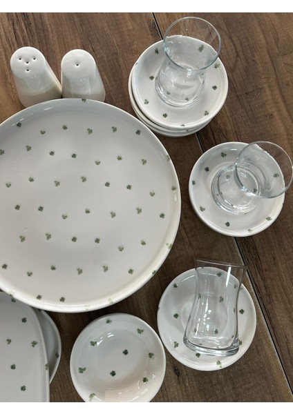 Clover Kahvaltı Takımı 6 Kişilik 28 Parça