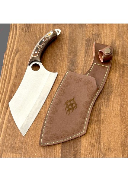 Almazan Şef Bıçağı Kamp Bıçağı Doğa Bıçağı Yemek Bıçağı Av Bıçağı Hem Bıçak Hem Satır HGALD89