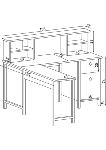 Versa L Çalışma Masası fırsatları