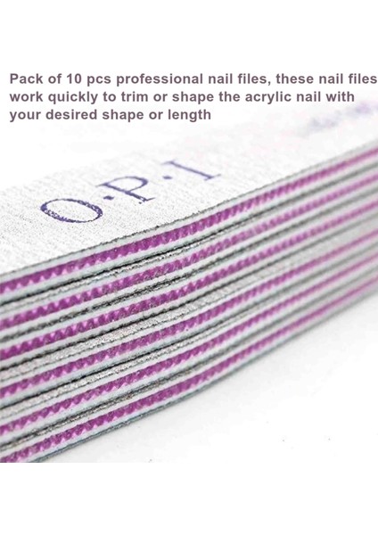 Opi Professionel Kağıt Törpü 100/180 10 Adet Törpü
