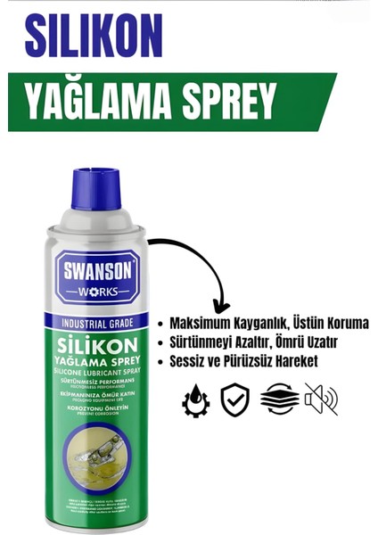 Silikon Yağlama Spreyi 400ML fiyatları