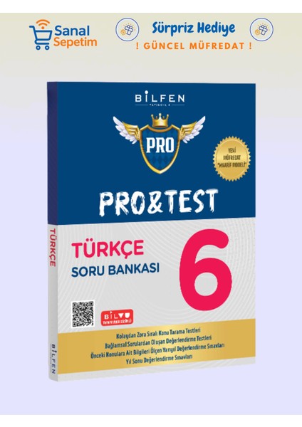 6. Sınıf Pro&test Türkçe Soru Bankası