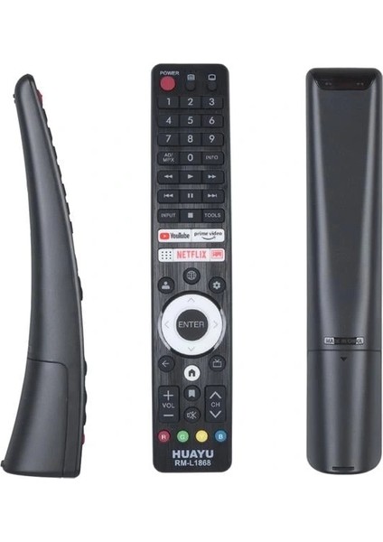 Üniversal Sharp Netflix - Youtube - Prime Video Tuşlu Lcd-Led Tv Kumanda RM-L1868 (5047)