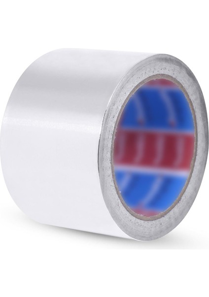 Alüminyum Folyo Bant Yapışkanlı 72 mm x 20 Metre Yanmaz Soba Borusu Bandı fiyatları