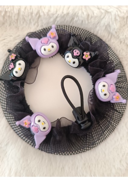 Kuromi Figürlü Trend Model File Çocuk Tokası,balerin Topuz Yapma Tokası(1 Adet) fiyatları