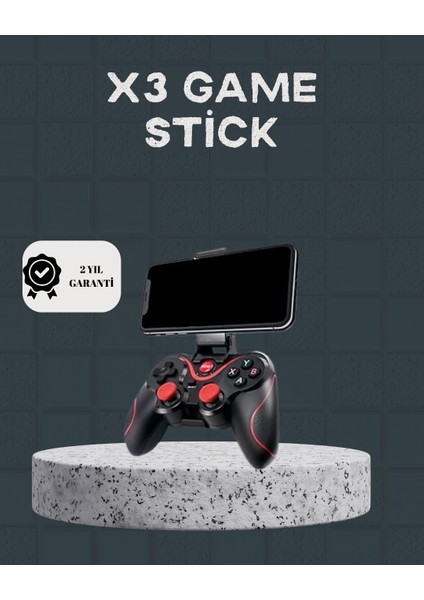 Bluetooth Kablosuz Oyun Kumandası – Android, Ios, Pc Uyumlu