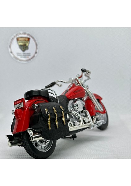Harley-Davidson Heritage Softail Classic 1:12 Diecast Metal Model Motosiklet modelleri